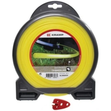Trimera aukla Ø 2,4 mm 45 m apaļa dzeltena Kramp
