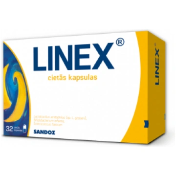 LINEX cietās kapsulas, N32