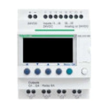 Schneider Zelio Logic kompaktais relejs RTC LCD 24