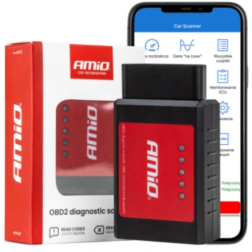 OBD2 BT XL diagnostikas skeneris (Bluetooth) AMIO-