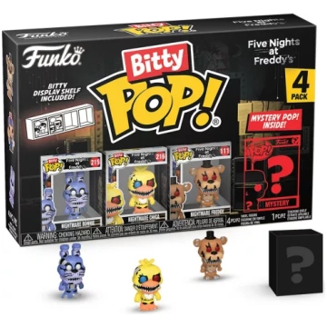 Blister 4 figures Bitty POP Five Nights at Freddys