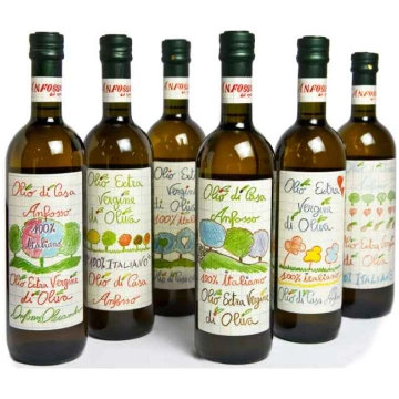 Extra Virgin Olive Oil Baby Line 1Lt. Olio Anfosso