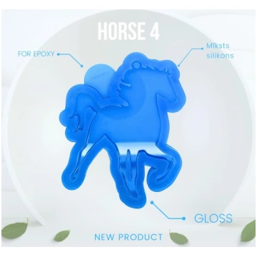 SILIKONA FORMA | HORSE 4