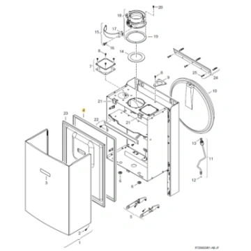 87047010770 Blīve Buderus Junkers BOSCH