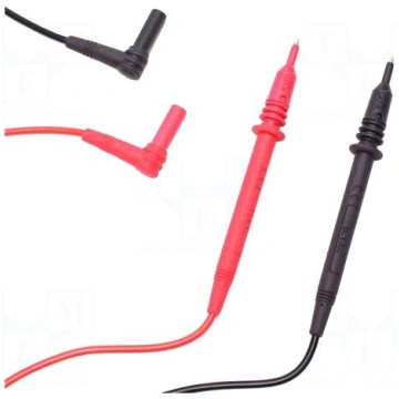 Test leads | Inom: 10A | probe tip,angular banana 