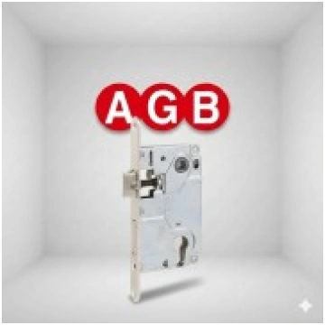 Iekaļamā slēdzene AGB CENTRO PZ 85/50/18, tērauds,