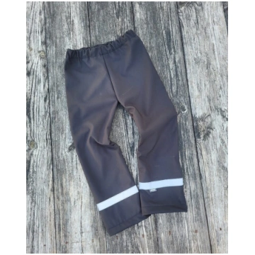 Melnas Softshell bikses