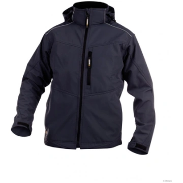 Softshell jaka ar kapuci tumši zila (280g/m²) TAVI