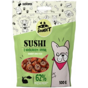MR.BANDIT Sushi Rabbit & Fish - gardumi suņiem 500