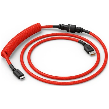 Glorious GMMK Coiled Cable Crimson Red Spiralkabel
