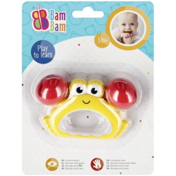 Grabulis BamBam Crab, dzeltena krās