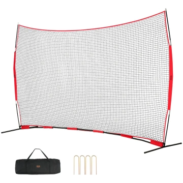 VEVOR 4.9×3 m Sporta Barjeru tīkls – pārnēsājams b
