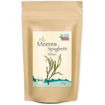 ALGENLADEN Bioloģiskās jūras spageti lapas – 25 g 