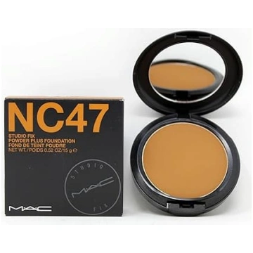 MAC Studio Fix Powder Plus Foundation, tonis: NC47
