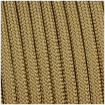 Paracord 550 basic beige 4 mm - 50 mt