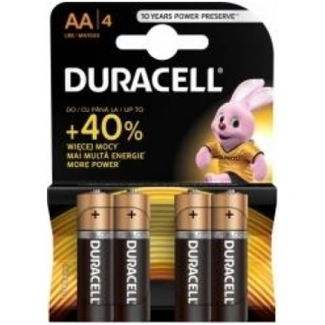 Baterijas Duracell AAA Alkaline 4pack 500039407716