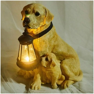 Saules enerģijas darbināma suņu piekārāmā lampa-sk