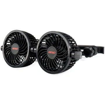 Automašīnas galvas balsta ventilators ar USB lādēt