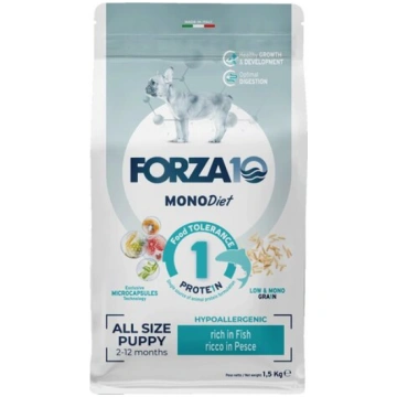 Forza10 MonoDiet All Size Puppy ar zivi, 1,5 kg Fo