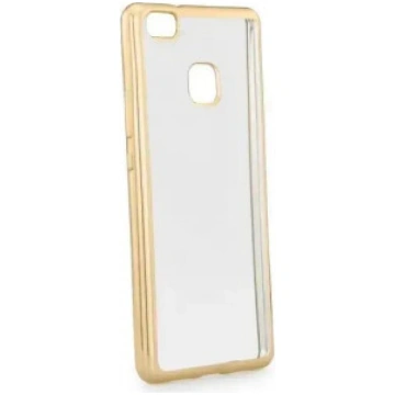 Etui Electro Jelly Huawei P20 Lite złotygold no na