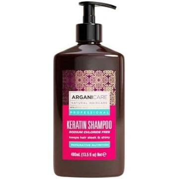 Arganicare matu šampūns ar keratīnu, 400 ml, cena 