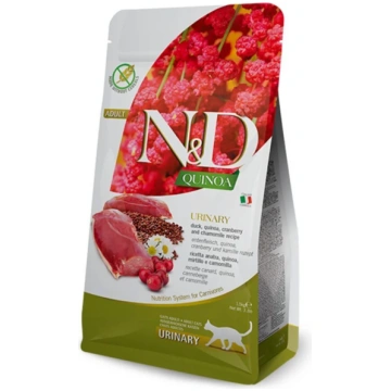 Farmina N&D Cat Quinoa Duck Urinary Sausā barība k