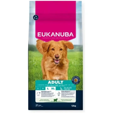 EUKANUBA Pieaugušajiem L XL ar jēru un rīsiem - sa