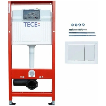 TECEprofil Base WC rāmja komplekts, balta skalošan