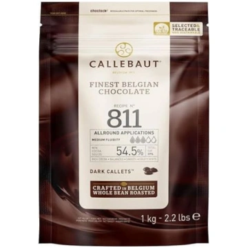 Callebaut Select 811 tumšās šokolādes konfektes 1 