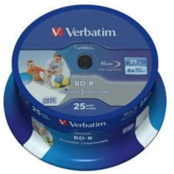 BD-R 25GB Printable Datalife 25gab Verbatim