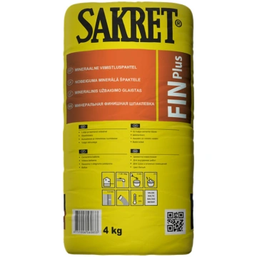 Sausais špakteles maisījums Sakret FIN plus, remon