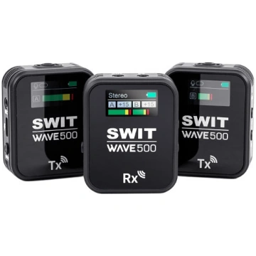 SWIT WAVE500 Dual Channel Wireless Microphone 500f