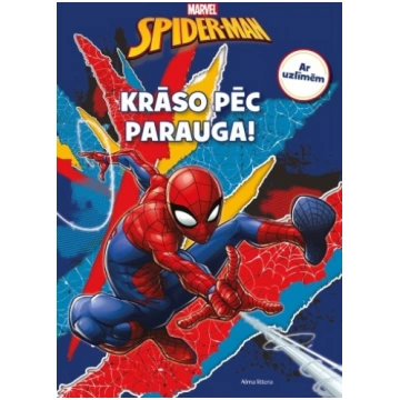 Spider - Man. Krāso pēc parauga! Ar uzlīmēm