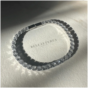 SERENA ❥ Silver Bracelet BELLAETEREA