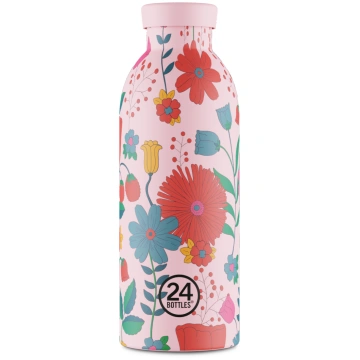 Termopudele Bloom Bloom Pink 500 ml Clima 24bottle
