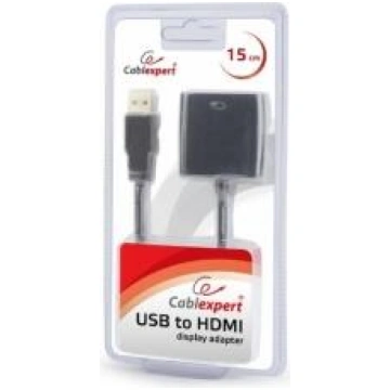 Gembird Adapter USB to HDMI - Black (A-USB3-HDMI-0