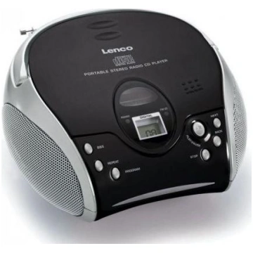 Radio Lenco Scd24 Bk Sil