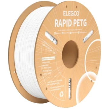 ELEGOO Rapid PETG Filament (White) 50.203.0217