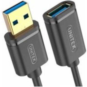 UNITEK Y-C4030GBK USB-A - USB-A 3m Black aksesuārs