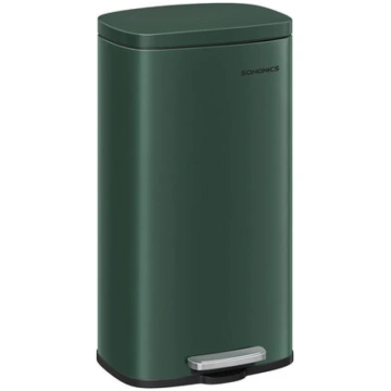 Atkritumu tvertne, SONGMICS, 30 L, Vintāžzaļa