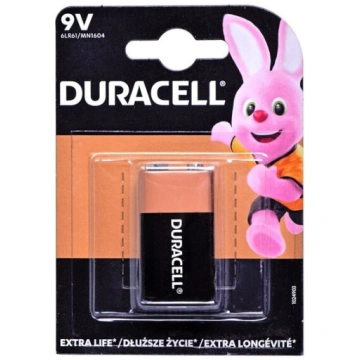 Duracell 9V sārma baterija (6F22) 1 gab. Platinet