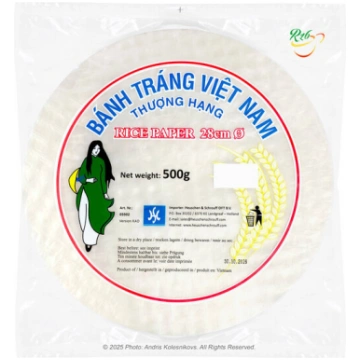 Rīsu papīrs D28cm, Thuong Hang, 500 g Fairtrade Or