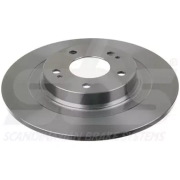 Bremžu disks aizmugurējais SBS CITROEN, MITSUBISHI