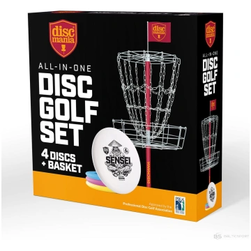 Diskgolfa mērķis grozs / Discgolf target with disc