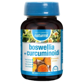 NATURMIL BOSWELLIA+CURCUMINOIDI 90 COMPRESSE DIETM