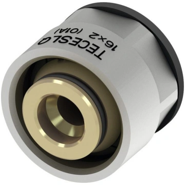 Eirokonusa pieslēgs TECElogo Push-fit 3/4" x 16