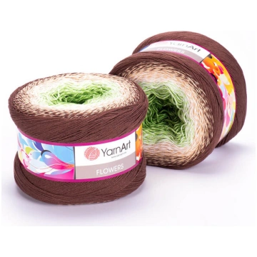 Adīšanas dzija YarnArt Flowers 250g, krāsa 272