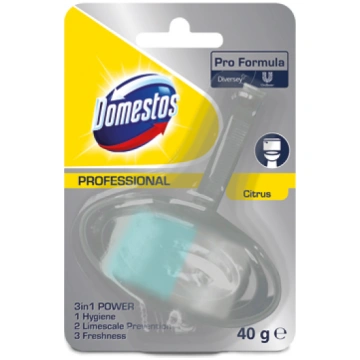 Klozeta ieliktnis DOMESTOS RIM BLOCK CITRUS 40g