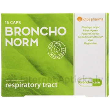 Bronchonorm Caps, 15 kapsulas