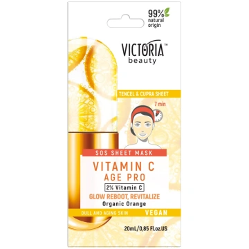 VICTORIA BEAUTY Age Pro Vitamin C auduma sejas mas